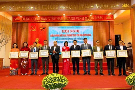 Thi đua yêu nước - "đòn bẩy" vận hành chính quyền mới ở Thanh Liệt