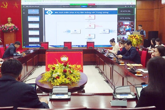Hà Nội: Tập huấn Hệ thống theo dõi, đôn đốc nhiệm vụ và Không gian làm việc số HanoiWork