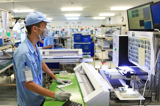 Sản xuất công nghiệp Hà Nội duy trì đà tăng trưởng tích cực