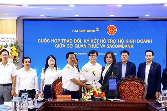 SACOMBANK ký kết hợp tác với Thuế TP Hồ Chí Minh