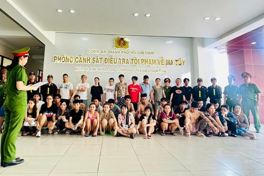 Công an TP Hồ Chí Minh triệt phá đường dây ma túy liên tỉnh với 36 nghi can