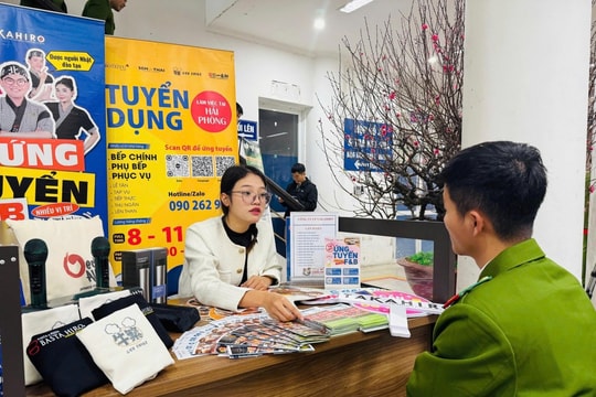 Gần 2.000 cơ hội việc làm dành cho chiến sĩ nghĩa vụ Công an Thủ đô