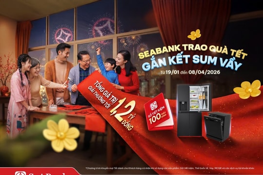 SeABank dành 1,2 tỷ đồng tri ân khách hàng dịp Tết Bính Ngọ và kỷ niệm 32 năm thành lập