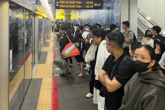 TP Hồ Chí Minh: Miễn phí vé đi tàu trên tuyến metro số 1 Tết Nguyên đán 2026