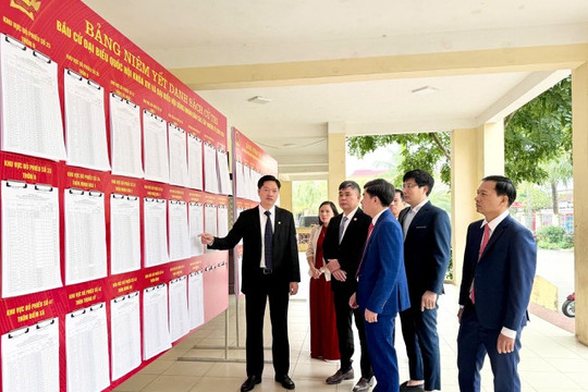 Xã Dương Hoà chủ động toàn diện chuẩn bị cuộc bầu cử đại biểu Quốc hội và HĐND các cấp