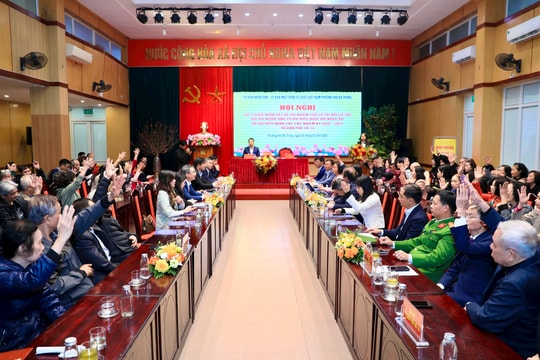 100% cử tri nơi cư trú nhất trí giới thiệu đồng chí Nguyễn Duy Ngọc ứng cử đại biểu Quốc hội khóa XVI