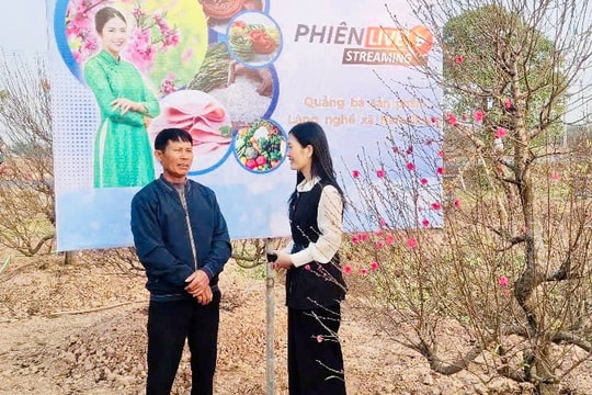 “Cánh cửa” tiêu thụ nông sản, hoa, cây cảnh hiệu quả