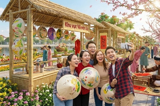 Hội hoa xuân Waterpoint 2026: Điểm du xuân “trên bến dưới thuyền” với loạt trải nghiệm đa sắc màu văn hóa