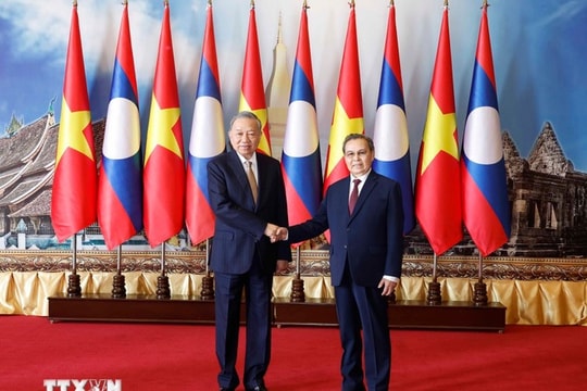 Việt Nam-Lào nhất trí làm sâu sắc nội hàm “gắn kết chiến lược” giữa hai nước