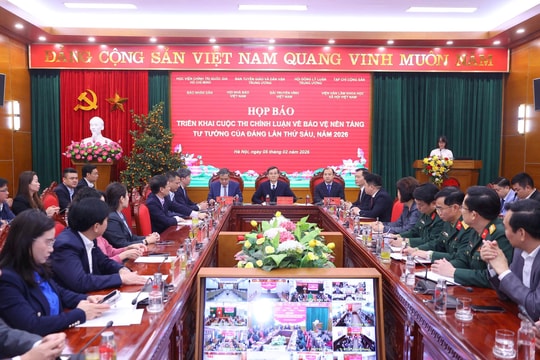 Phát động cuộc thi chính luận bảo vệ nền tảng tư tưởng của Đảng lần thứ sáu - năm 2026