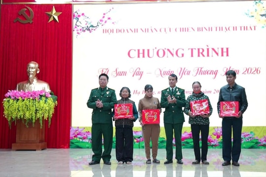 Xã Hạ Bằng ấm áp chương trình “Tết sum vầy - xuân yêu thương” 2026