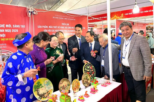 Phượng Dực rộn ràng chợ Xuân Bính Ngọ 2026: Kết nối tinh hoa làng nghề, kích cầu tiêu dùng Tết
