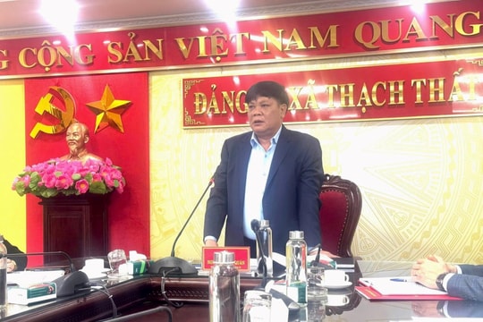 Đảng ủy xã Thạch Thất giám sát công tác bầu cử đại biểu Quốc hội khóa XVI và HĐND các cấp nhiệm kỳ 2026-2031