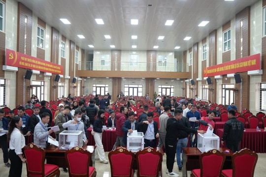 Hạ Bằng đấu giá thành công 34 thửa đất, giá trúng cao nhất hơn 90 triệu đồng/m²