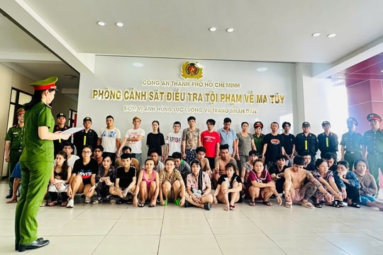 Công an TP Hồ Chí Minh triệt phá đường dây ma túy liên tỉnh