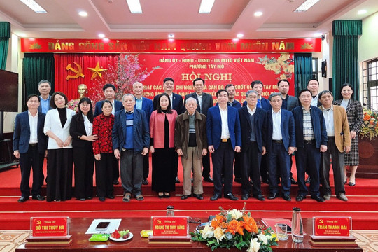Phường Tây Mỗ, Hà Nội Tri ân thế hệ lãnh đạo các thời kỳ nhân dịp Xuân Bính Ngọ