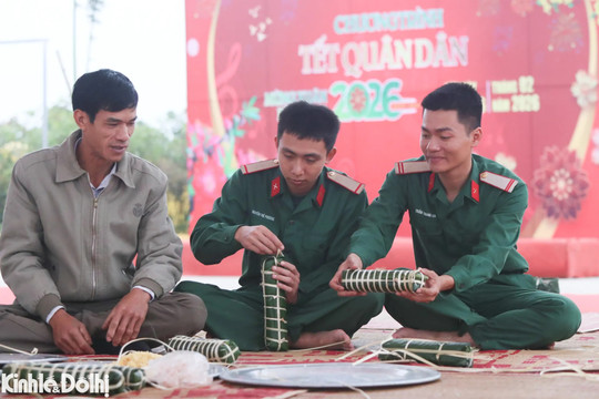 “Tết quân dân” tại xã đảo Minh Châu: lan tỏa nghĩa tình, gắn kết quân – dân
