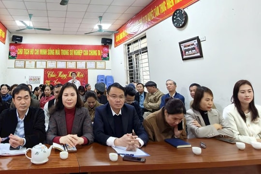 Xã Thanh Trì hoàn thành lấy ý kiến cử tri đối với các ứng cử viên HĐND nhiệm kỳ 2026-2031
