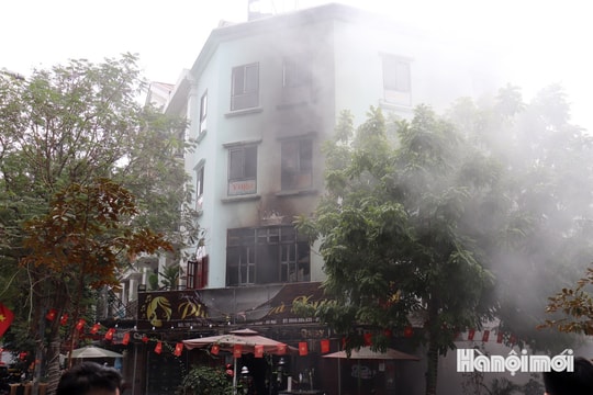 Hà Nội: Không có thiệt hại về người trong vụ cháy tại khu đô thị Văn Phú