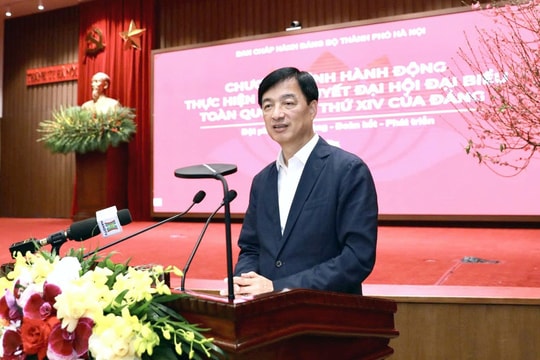 Hà Nội triển khai ngay Chương trình hành động thực hiện Nghị quyết Đại hội XIV của Đảng tới cán bộ, đảng viên Thủ đô