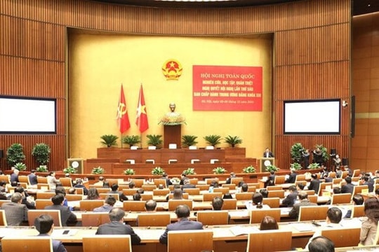 Sáng nay 7-2, diễn ra Hội nghị toàn quốc học tập, quán triệt, triển khai Nghị quyết Đại hội lần thứ XIV của Đảng