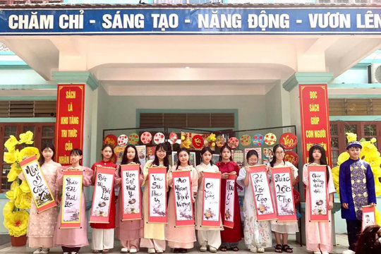 Khi "Xuân yêu thương" trở thành chủ đề giáo dục trong trường học
