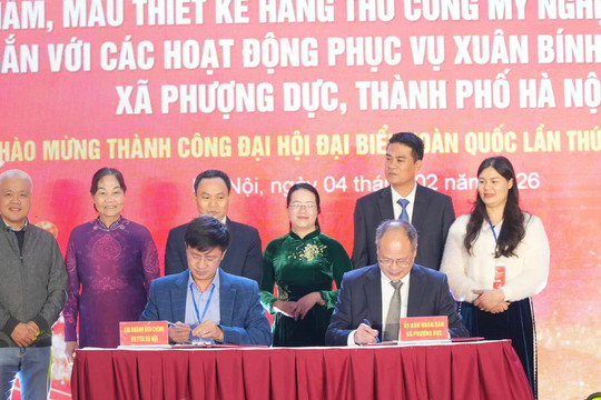 Liên kết hiệp hội, doanh nghiệp và nền tảng số làm đòn bẩy phát triển kinh tế ở xã Phượng Dực