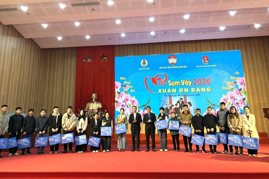 Phường Hoàng Mai chăm lo thiết thực cho người lao động dịp Tết Bính Ngọ 2026