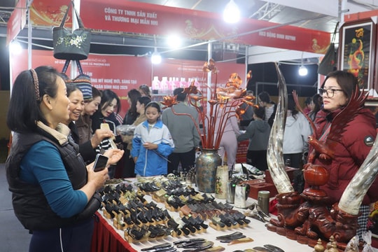 Kết nối làng nghề, xúc tiến thương mại dịp Tết
