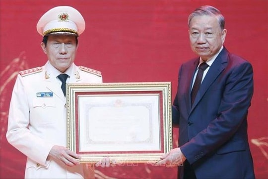 Tổng Bí thư Tô Lâm dự Lễ kỷ niệm 80 năm Ngày truyền thống Lực lượng Tình báo Công an nhân dân