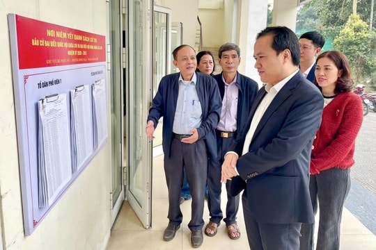 Cử tri phường Đông Ngạc tín nhiệm cao đối với các ứng cử viên đại biểu HĐND các cấp