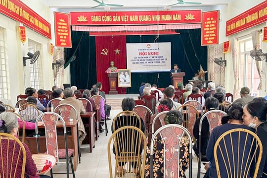 Xã Hòa Xá hoàn thành lấy ý kiến cử tri nơi cư trú đối với người ứng cử đại biểu HĐND