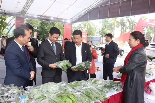 Hà Nội: Khai mạc “Không gian trưng bày sản phẩm tiêu dùng phục vụ Tết Nguyên đán Bính Ngọ”