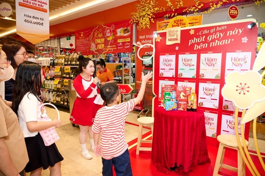 Nestlé Việt Nam lan tỏa thông điệp Tết 2026 Khi Tết là những khoảnh khắc sum vầy bên nhau...