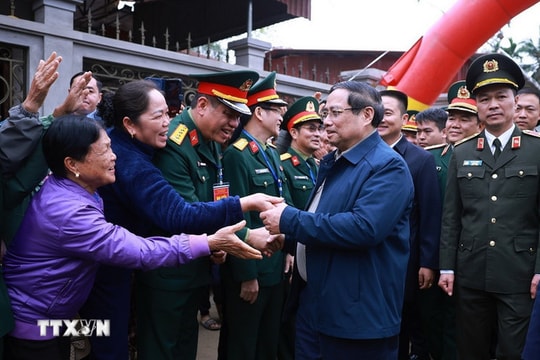 Thủ tướng Phạm Minh Chính: Không để ai bị bỏ lại phía sau, nhất là khi Tết đến Xuân về