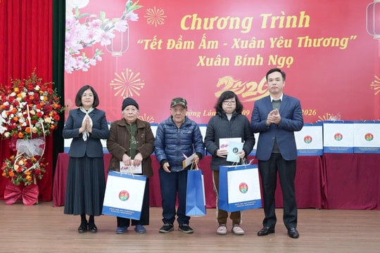 Phường Láng lan tỏa "Tết đầm ấm - Xuân yêu thương"