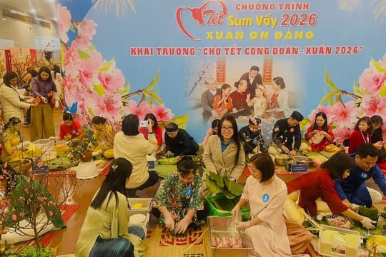 Công đoàn xã Thanh Trì lan tỏa không khí Tết đoàn viên