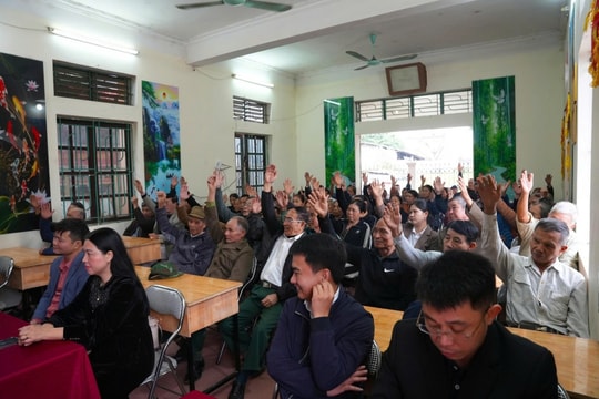 Phường Sơn Tây: Lấy ý kiến về người ứng cử đại biểu HĐND nhiệm kỳ 2026 - 2031