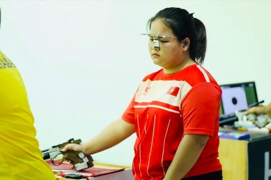 Bắn súng Việt Nam giành Huy chương vàng giải châu Á tại Ấn Độ