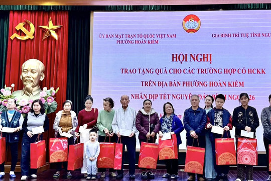 Phường Hoàn Kiếm: Chăm lo Tết Nguyên đán Bính Ngọ 2026, không để ai bị bỏ lại phía sau