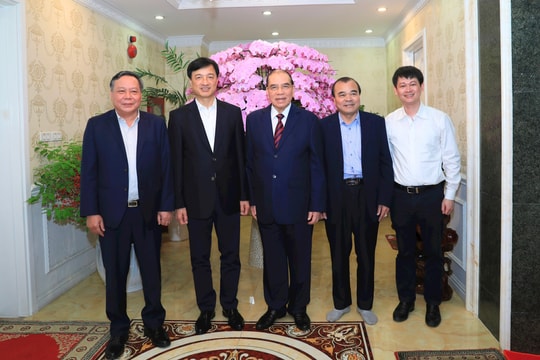 Bí thư Thành ủy Nguyễn Duy Ngọc thăm, chúc Tết nguyên lãnh đạo Đảng, Nhà nước và TP Hà Nội
