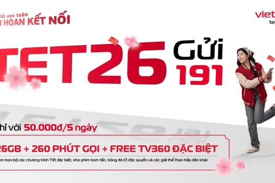 Viettel phủ sóng 5G toàn quốc, tung gói TET26 giúp người dân đón Tết vẹn toàn - hân hoan kết nối