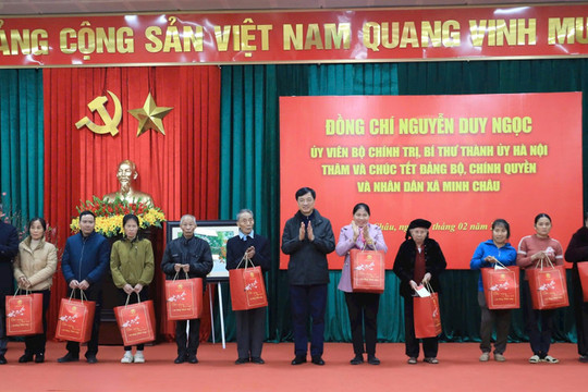 Bí thư Thành ủy Hà Nội: Phát triển xã đảo Minh Châu thành điểm du lịch sinh thái, trải nghiệm…