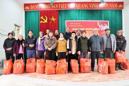 Xã Hoà Xá: Chúc Tết, tặng quà, lan toả yêu thương xuân Bính Ngọ 2026