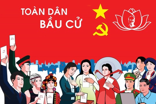 Hướng dẫn bỏ phiếu bầu cử và 23 khu vực bỏ phiếu tại phường Đống Đa