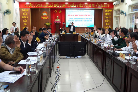 Đà Nẵng: Thống nhất danh sách người ứng cử Đại biểu Quốc hội và đại biểu HĐND