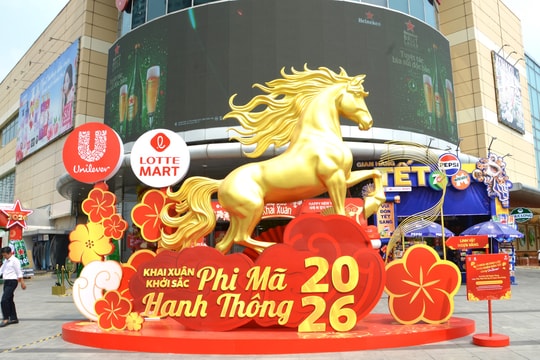 Thành phố Hồ Chí Minh: Phố phường rực rỡ sắc Xuân