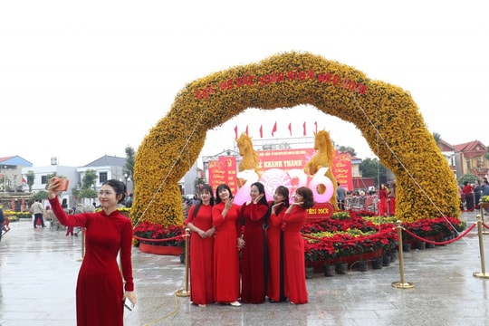 Hà Nội Xã Tiến Thắng bừng sáng với 8 công trình văn hóa vừa khánh thành