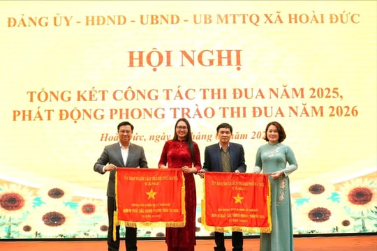 Hoài Đức: Khen thưởng nhiều tập thể, cá nhân xuất sắc