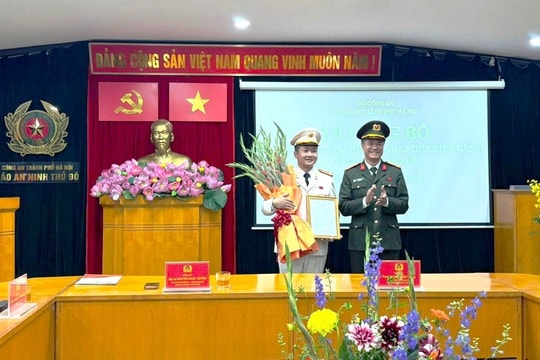 Trung tá Chu Quốc Dũng giữ chức vụ Trưởng Ban Biên tập An ninh Thủ đô